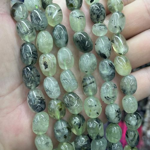 Pierre raisin naturelle, Prehnite nature, DIY, couleurs mélangées cm, Vendu par brin