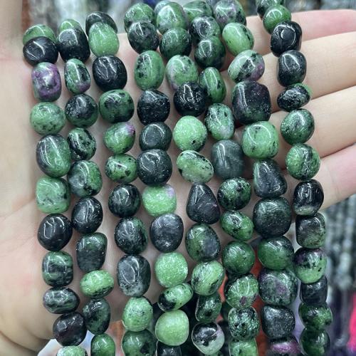 Ruby in Zoisite Beads, DIY, mixed colors cm 
