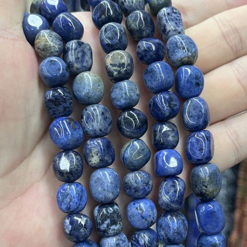 Perles en sodalite, DIY, couleurs mélangées cm, Vendu par brin