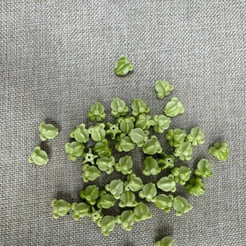 Flower Polymer Clay Beads, DIY [