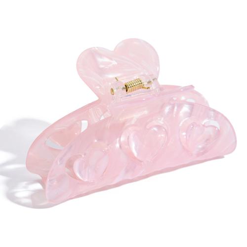 ヘアクロウクリップ, アセテートシート, 焼きつけニス, 女性用 & くり抜き, ピンク, 売り手 パソコン