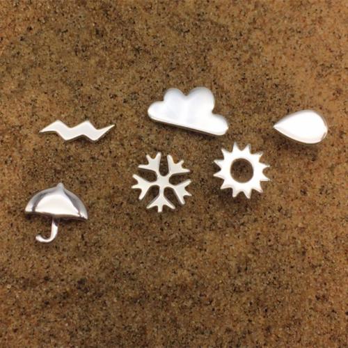 925スターリングシルバー スタッドイヤリング, 異なるスタイルを選択 & 女性用, earring size 5-10mm, 売り手 ペア[