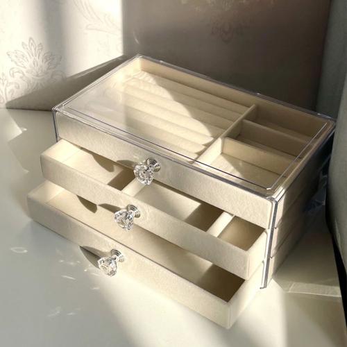 Bijoux plateau d'affichage, velours, bijoux de mode, plus de couleurs à choisir, Vendu par PC