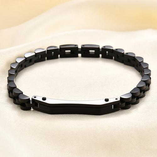 Bracelets en acier inoxydable, Acier inoxydable 304, Placage, bijoux de mode & motif laser, plus de couleurs à choisir, Vendu par PC