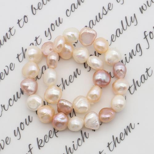 Bracelets de perles, perle d'eau douce cultivée, Baroque, bijoux de mode, couleurs mélangées, 7-8mm cm, Vendu par PC[