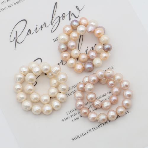 Bracelets de perles, perle d'eau douce cultivée, Irrégulière, bijoux de mode, plus de couleurs à choisir, 8-9mm cm, Vendu par PC[