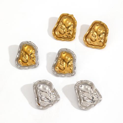 Серьги из нержавеющей стали, Нержавеющая сталь 304, Другое покрытие, ювелирные изделия моды, Много цветов для выбора, продается Пара