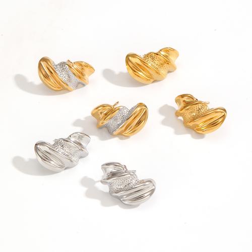 Серьги из нержавеющей стали, Нержавеющая сталь 304, Хлеб, Другое покрытие, ювелирные изделия моды, Много цветов для выбора, продается Пара