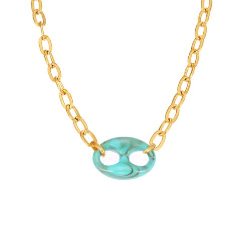 ステンレス鋼のジュエリーネックレス, 304ステンレススチール, とともに 樹脂, メッキ, ファッションジュエリー & 女性用, 無色, 売り手 パソコン