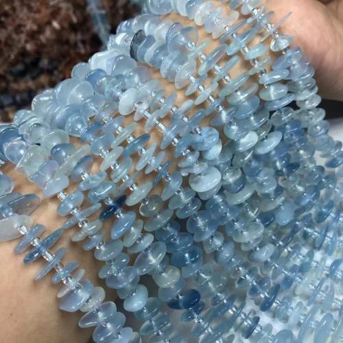 Perles aigue-marine, DIY, 10mm Environ 35-40 cm, Vendu par brin