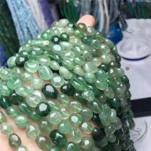 ストロベリークォーツ ビーズ, ナゲット, ナチュラル & DIY, グリーン, beads length 9-12mm, 長さ:約 35-40 センチ, 売り手 ストランド