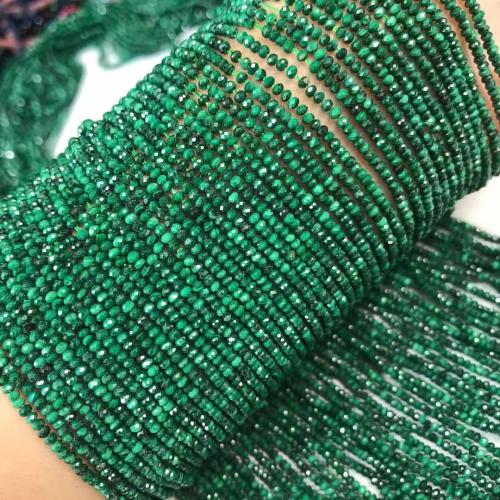 Natural Malachite Beads, Abacus, DIY & faceted, Grade AAAAA Approx 35-40 cm 