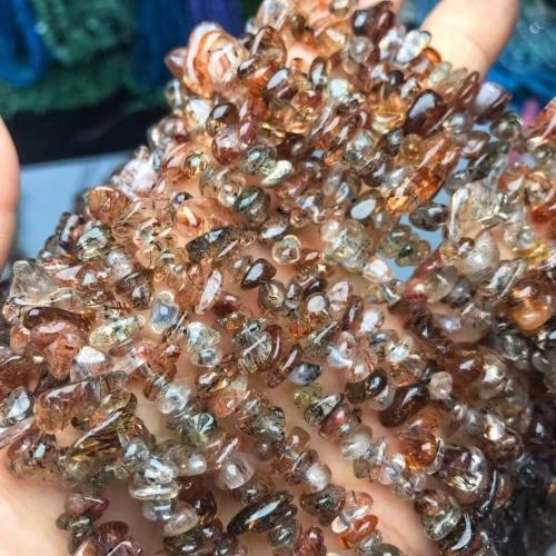 Klumpen Kristall Perlen, Super Sieben Kristall, Unregelmäßige, natürliche & DIY, Grade AAAAA, 6mm, Länge:ca. 35-40 cm, verkauft von Strang[