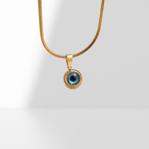 ステンレス鋼のジュエリーネックレス, 304ステンレススチール, とともに 樹脂, メッキ, ファッションジュエリー & ユニセックス & デカール, 金色, 売り手 パソコン