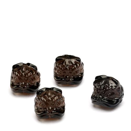 Perles de pierre gemme unique, Obsidienne de glace, lion, Naturel & DIY, 14mm, Vendu par PC