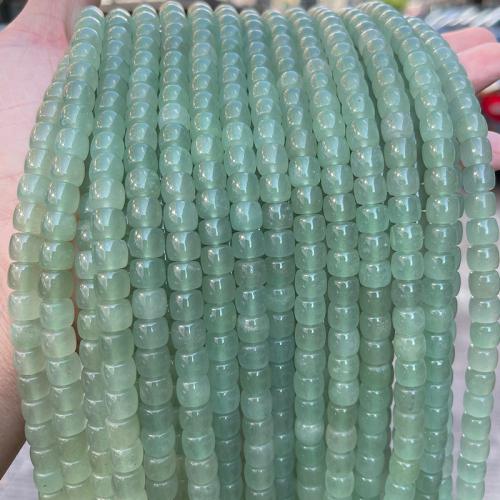 Grün Aventurin Stein Perlen , Grüner Aventurin, poliert, DIY & verschiedene Größen vorhanden, verkauft von Strang