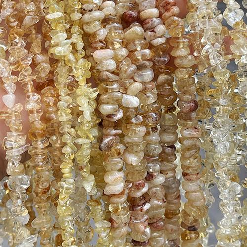 Cristal en jaune naturelles, perles de citrine, Irrégulière, poli, DIY, plus de couleurs à choisir, Vendu par brin