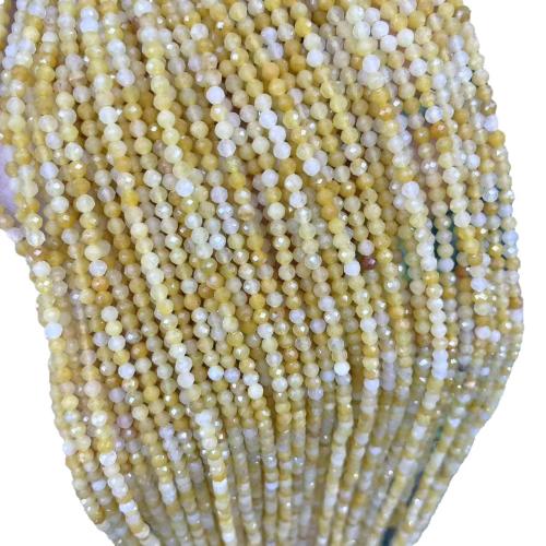 Jade Yellow Bead, DIY, mixed colors cm 