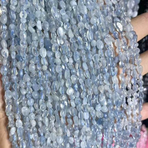 Perles aigue-marine, DIY, couleurs mélangées cm, Vendu par brin