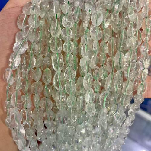 Natural Green Quartz Beads, DIY, mixed colors cm 