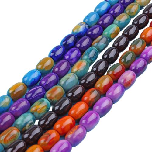 Achat Perlen, DIY, keine, 13x18mm, Länge:38 cm, verkauft von Strang