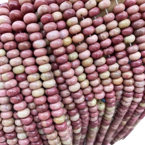 Perles rhodonites, rhodonite, DIY, couleurs mélangées cm, Vendu par brin