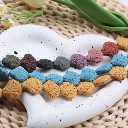 Multicolor Lava Beads, Shell, DIY 20mm cm [