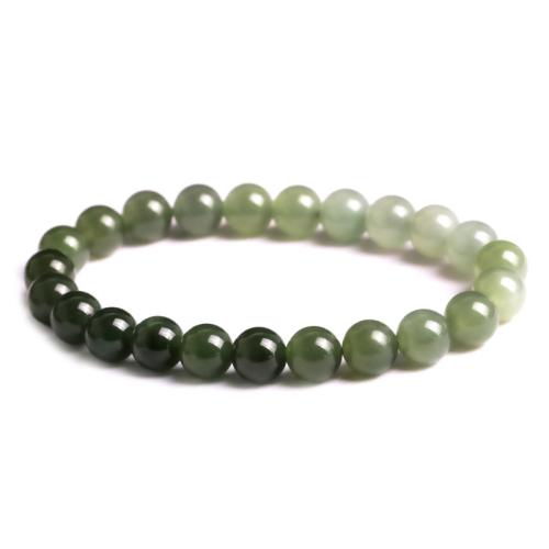 Hetian Jade Pulsera, Esférico, pulido, diverso tamaño para la opción & para mujer, más colores para la opción, Vendido por UD