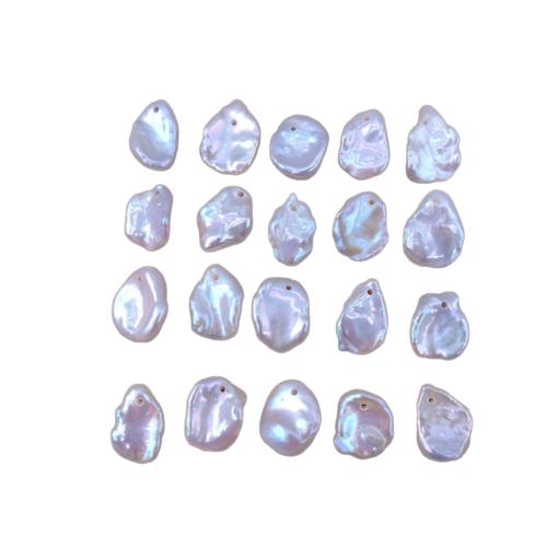 Perles nacres baroques de culture d'eau douce , perle d'eau douce cultivée, DIY, blanc, 9-10mm, Vendu par PC