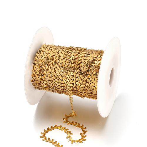 Stainless Steel Chain Jewelry, 304 Stainless Steel, gold color plated, DIY 