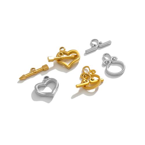 Stainless Steel Toggle Clasp, 304 Stainless Steel, gold color plated, DIY 