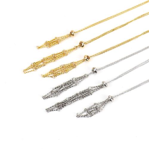 ステンレス鋼のジュエリーネックレス, 304ステンレススチール, ハンドメイド, DIY & 異なるサイズの選択, 無色, 売り手 パソコン
