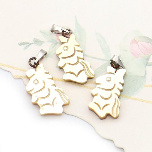 Gelbe Lippenschale Anhänger, mit Wachsschnur & Eisen, Hase, DIY, gemischte Farben, 11x22mm, verkauft von PC