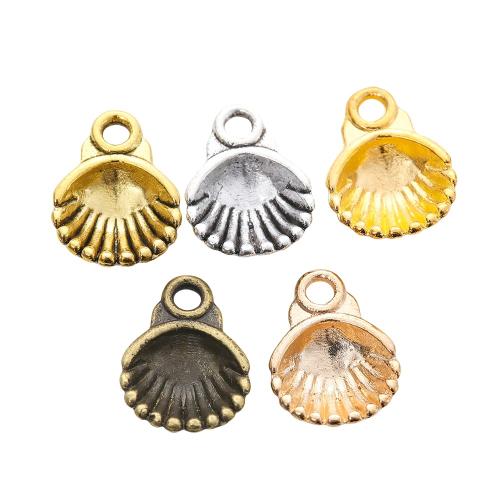 Zinc Alloy Animal Pendants, Shell, plated, DIY 