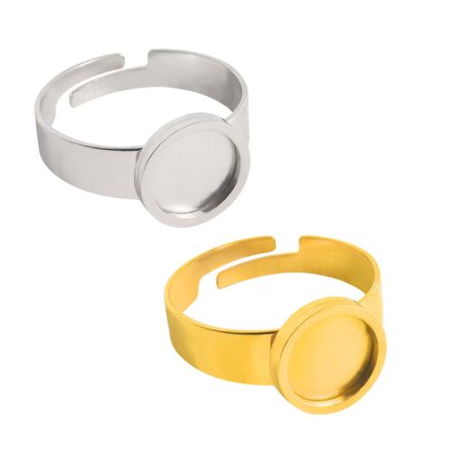 ステンレス指輪のパレット部品, 304ステンレススチール, メッキ, DIY, 無色, 10パソコン/パソコン, 売り手 パソコン