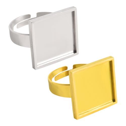 ステンレス指輪のパレット部品, 304ステンレススチール, メッキ, DIY, 無色, 10パソコン/バッグ, 売り手 バッグ