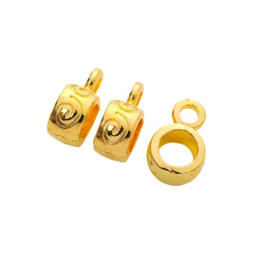 Perles de Bail en alliage de zinc , Placage, DIY, plus de couleurs à choisir Vendu par sac