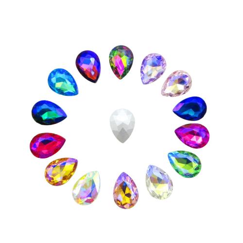 Handy Heimwerken Satz, Glassteine, DIY, keine, 4-25mm, 100PCs/Tasche, verkauft von Tasche