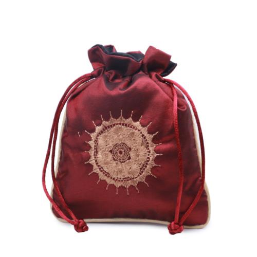 sac pour cadeau en tissu , Broderie, Anti-poussière, plus de couleurs à choisir Vendu par PC[