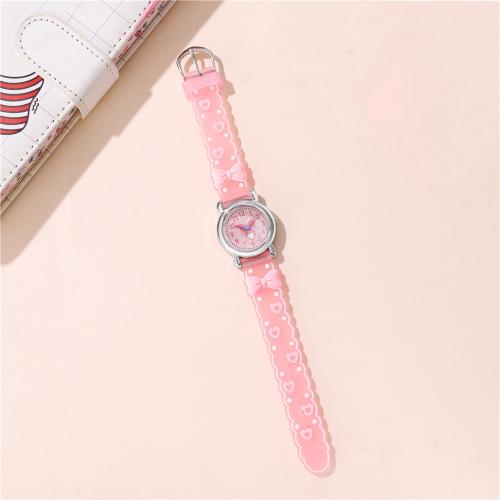 子供向けの腕時計ブレスレット, 合金, とともに ガラス & 304ステンレススチール, メッキ, ファッションジュエリー & ユニセックス, 無色, 売り手 パソコン