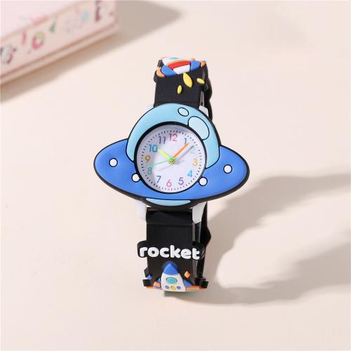 子供向けの腕時計ブレスレット, プラスチック, とともに ガラス & 304ステンレススチール, メッキ, ファッションジュエリー & ユニセックス, 無色, 売り手 パソコン