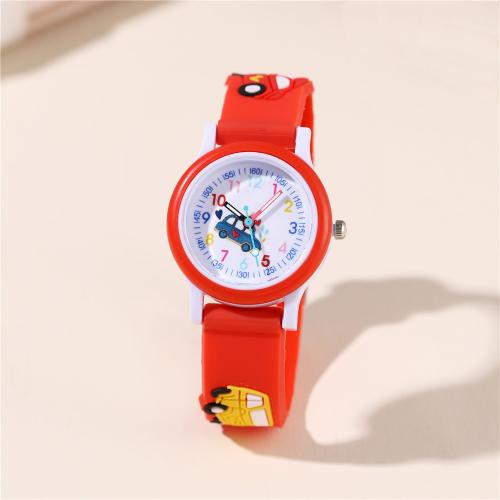 子供向けの腕時計ブレスレット, プラスチック, とともに 304ステンレススチール, メッキ, ファッションジュエリー & 子供のための, 無色, 売り手 パソコン