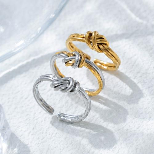 Bague en acier inoxydable, Acier inoxydable 304, Placage, Double couche & bijoux de mode & pour femme, plus de couleurs à choisir, Vendu par PC