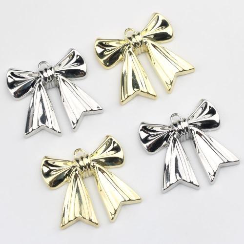 Zinc Alloy Bowkont Pendants, Bowknot, plated, DIY 