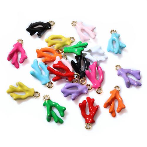 Colgantes de esmalte de la aleación del cinc, aleación de zinc, Bricolaje, 16x10x5mm, 100PCs/Bolsa, Vendido por Bolsa