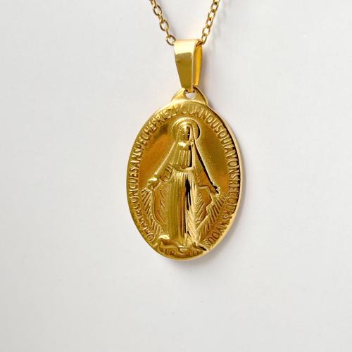 ステンレス鋼のジュエリーネックレス, 304ステンレススチール, メッキ, ファッションジュエリー & ユニセックス, 金色, 売り手 パソコン