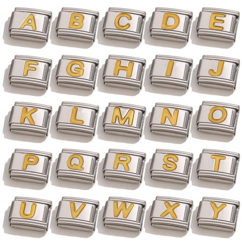 Stainless Steel Bracelet & Bangle Finding, 304 Stainless Steel, plated, DIY & two tone 