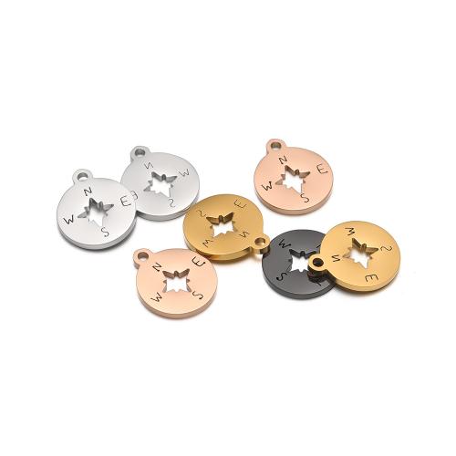 Stainless Steel Pendants, 304 Stainless Steel, plated, DIY 