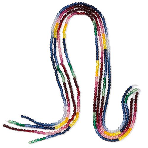 Glass Beads, DIY, mixed colors 