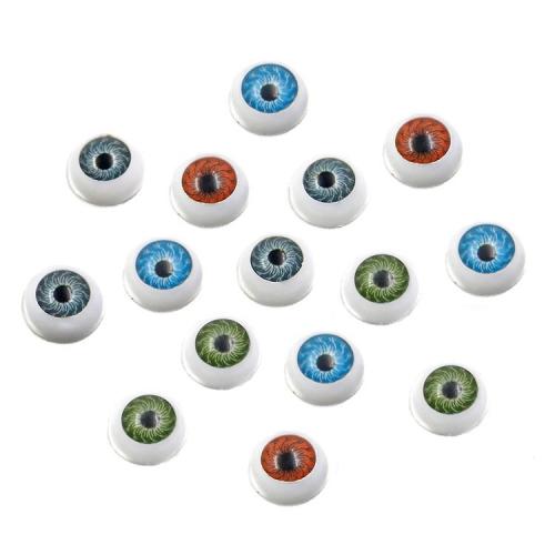 Handy Heimwerken Satz, Zinklegierung, mit Harz, rund, plattiert, DIY, keine, 100PCs/Tasche, verkauft von Tasche